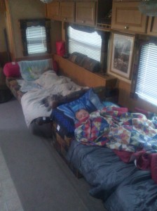 First Night in the Camper