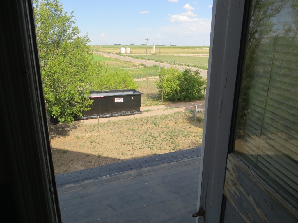 Bedroom porch before